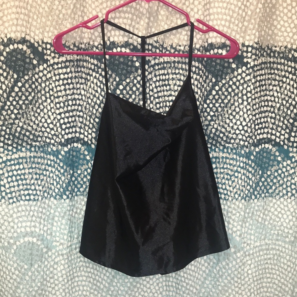 Satin strappy top